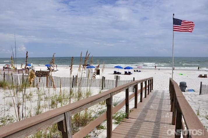 Walkway to Beach