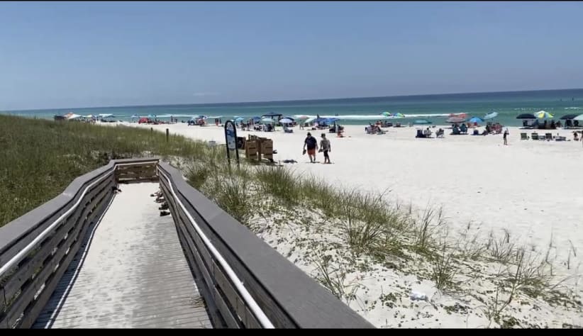Inlet Beach access- 5 minute drive away