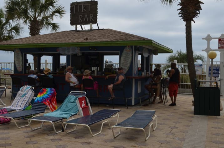 Tiki Bar at pools