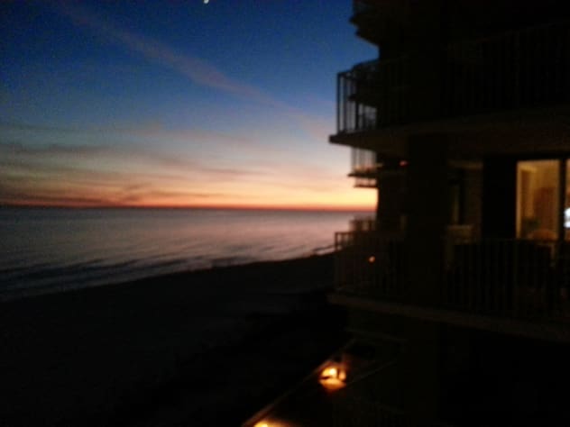 Just past Dusk at Romar Place