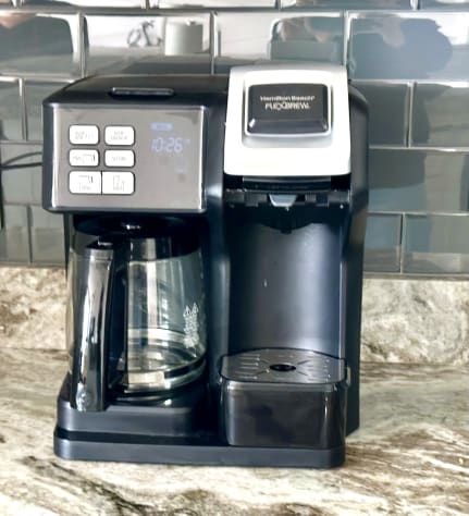 2-in-1 coffee machine!!