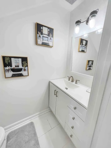 Half bathroom 