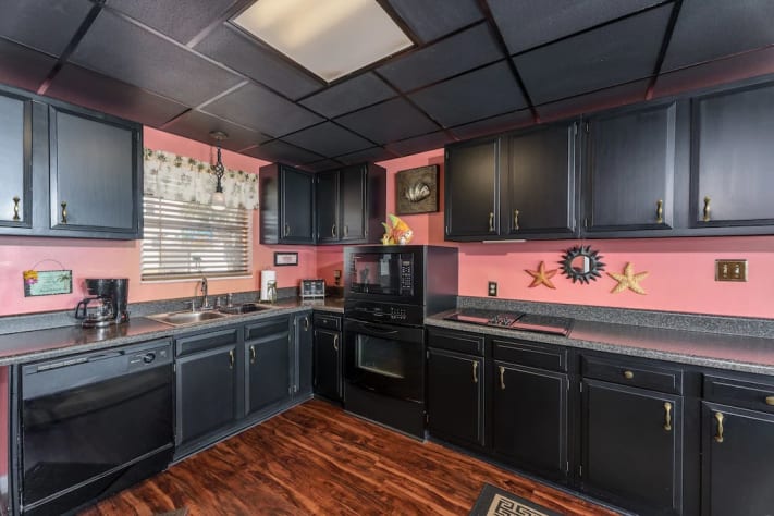 Very spacious kitchen