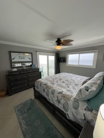 Balcony access from the master bedroom!