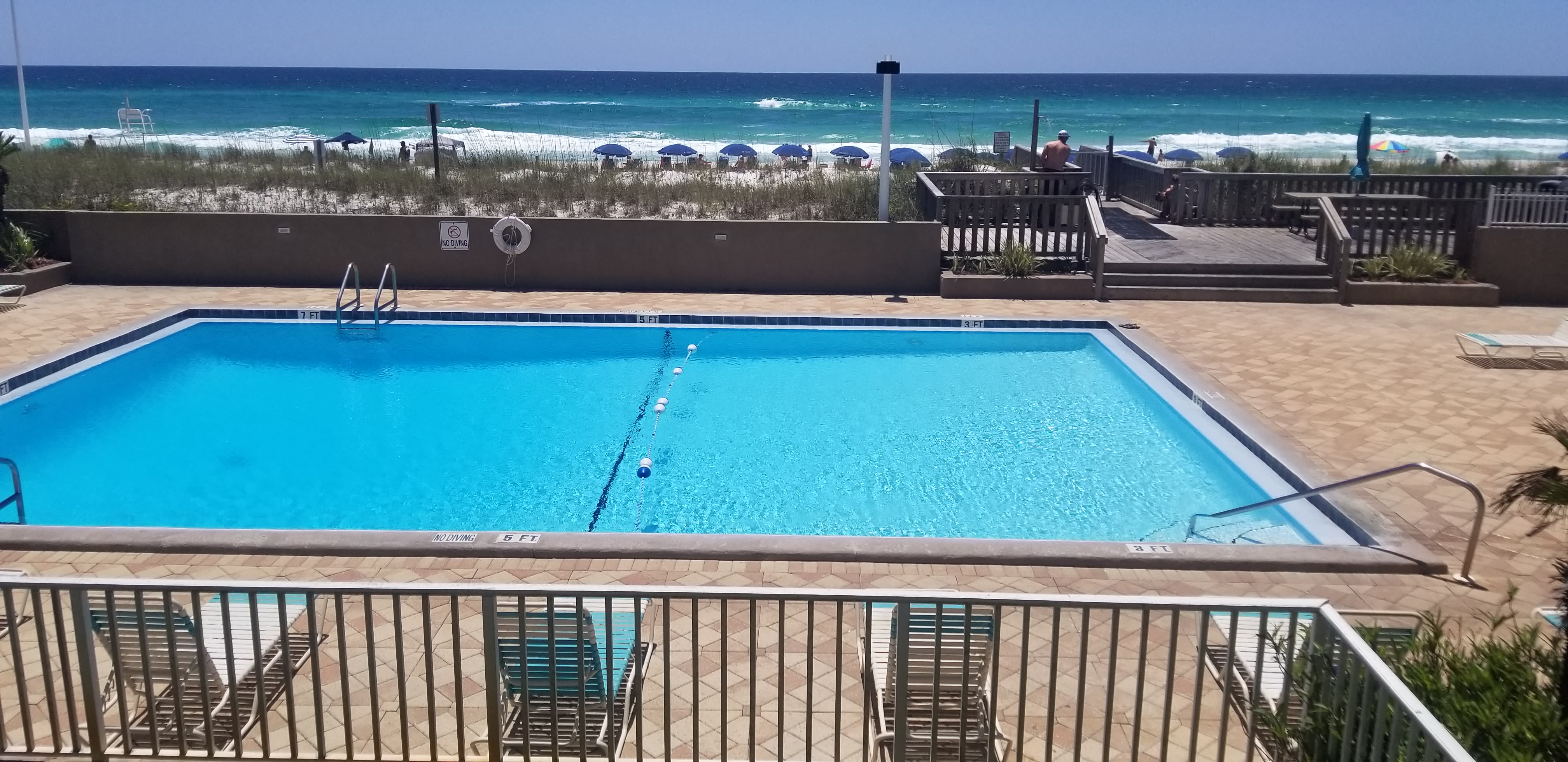 Emerald isle beach walton fort okaloosa florida island condo rental vacation unit front