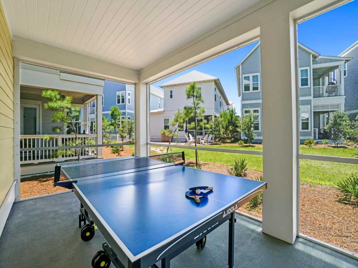 Patio with Ping Pong