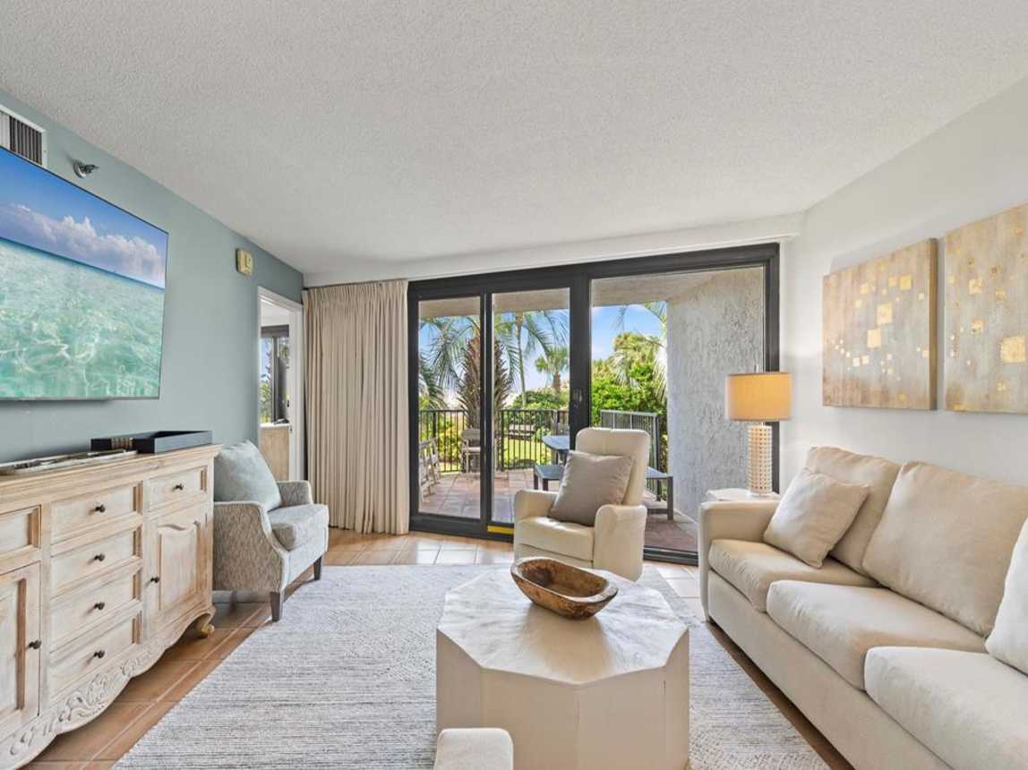 Living Area with Patio