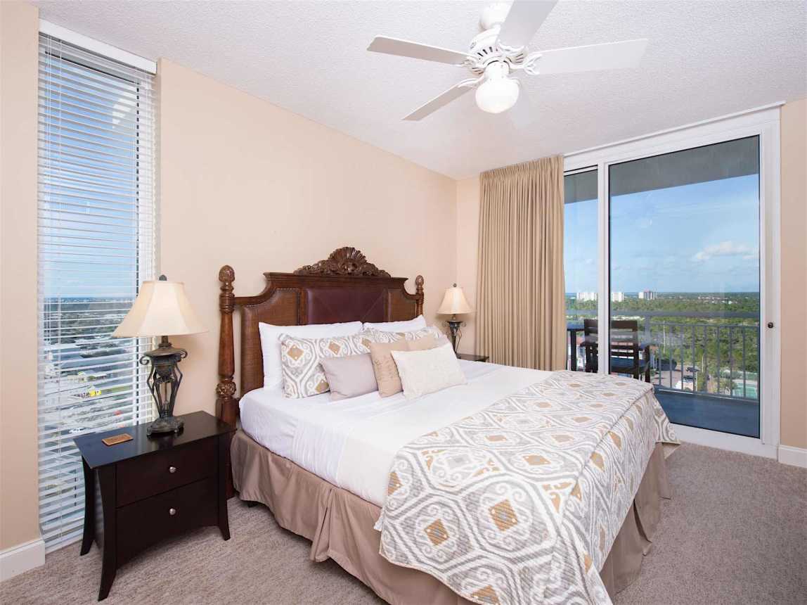 Second master suite includes a king size bed, private bathroom and private rear balcony access!