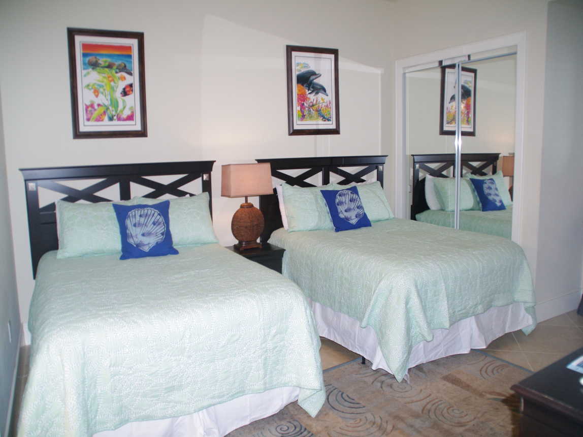 Bedroom 3 has 2 QUEEN size beds, great for kids or adults!