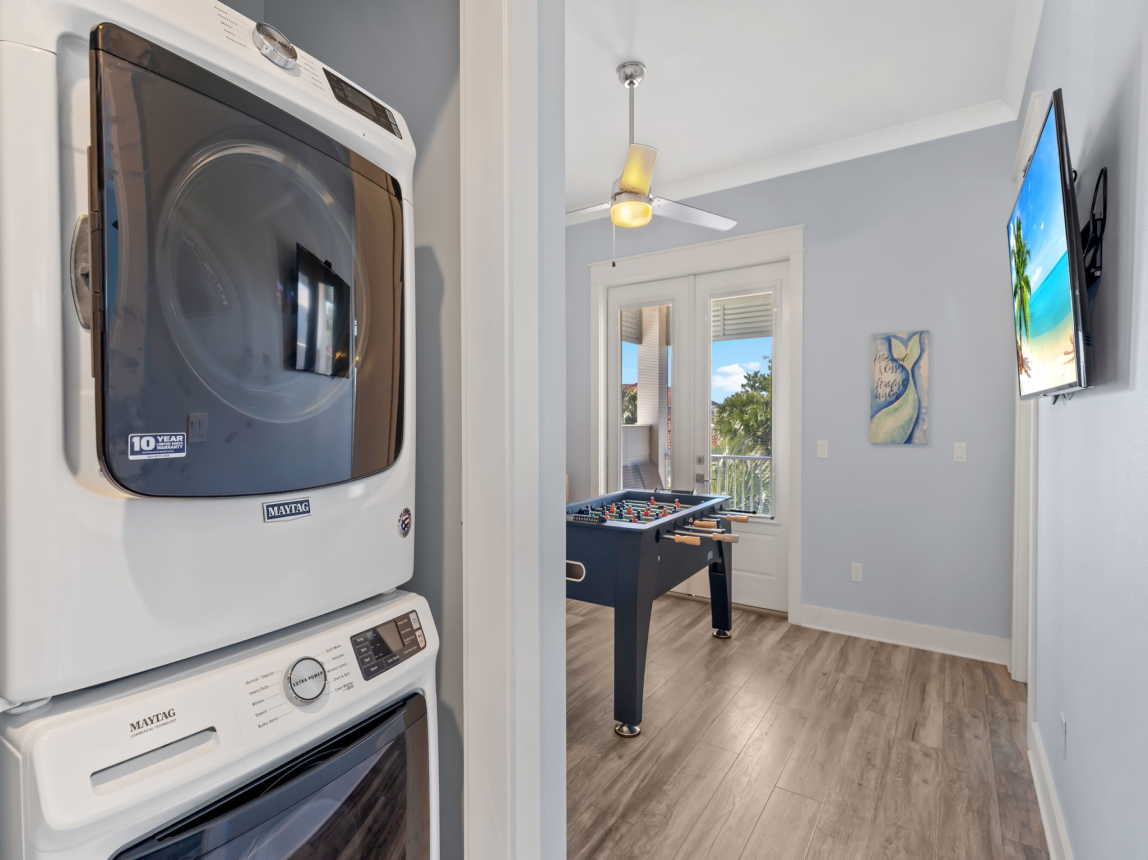 Convenient Second Floor Laundry