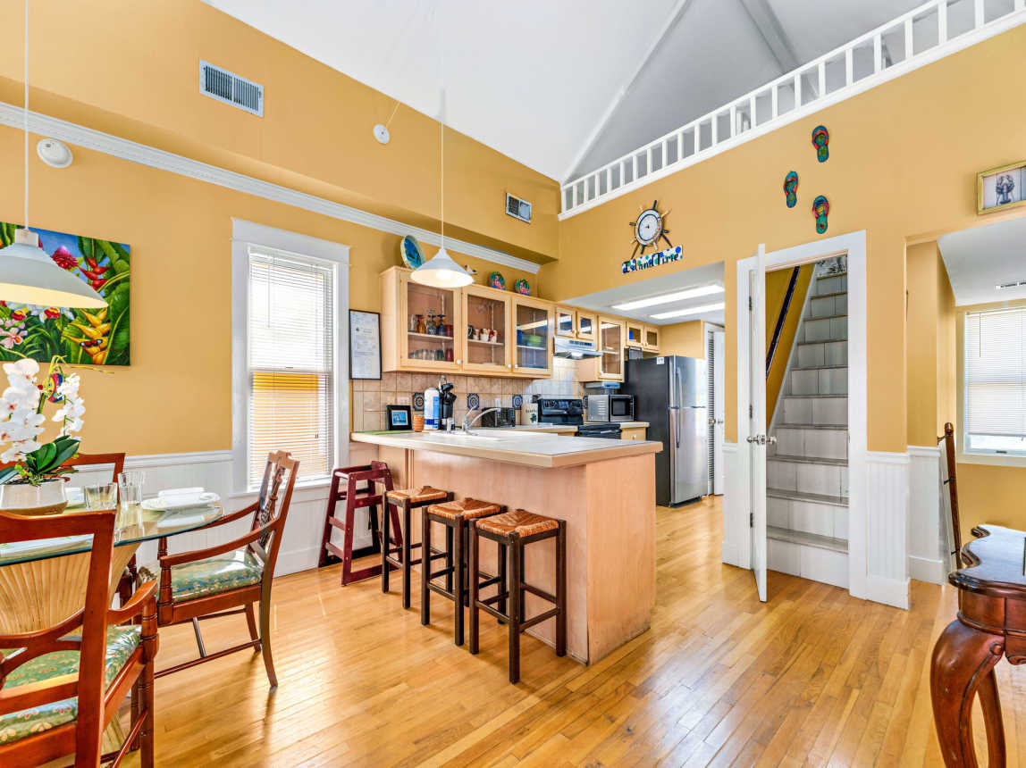 Kitchen, Dining and Living Room