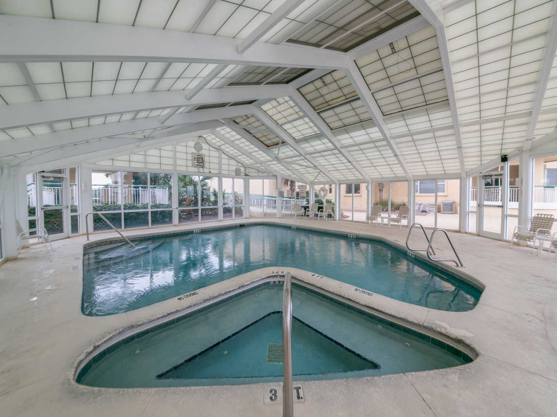 Indoor Jacuzzi and Heated Pool