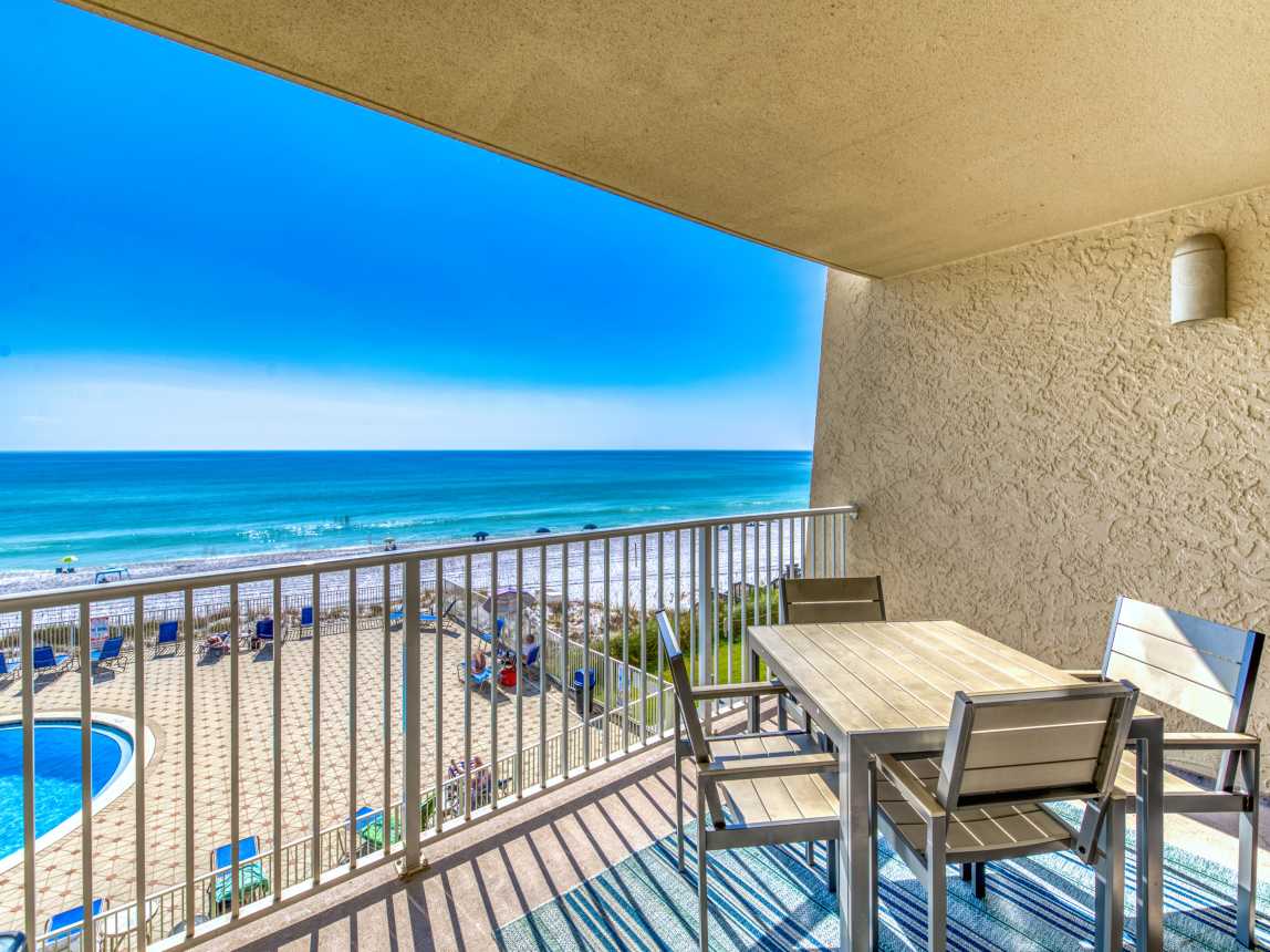 Unwind on your private balcony with fresh sea breezes.