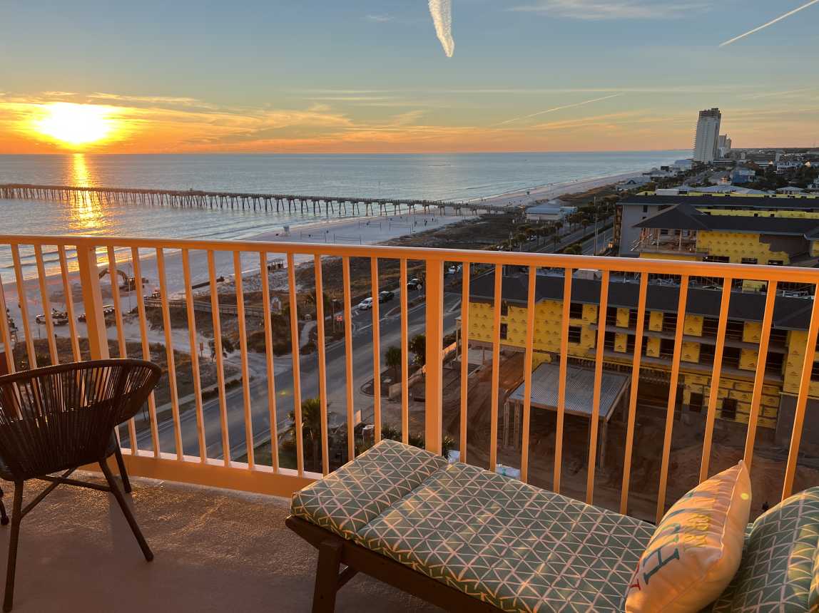 Mermaid's Lounge Chair is waiting for YOU!  This VIEW is THE BEST!