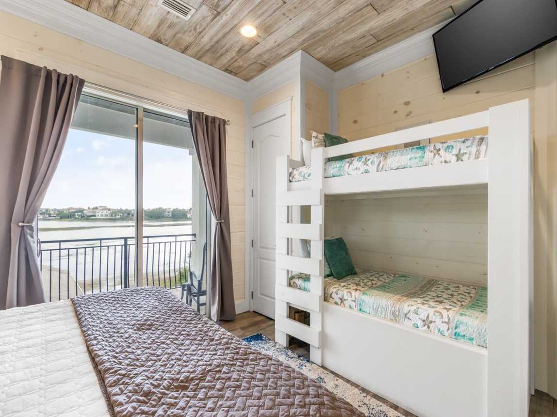 King Guest Bedroom 2 featuring an additional twin bunk bed