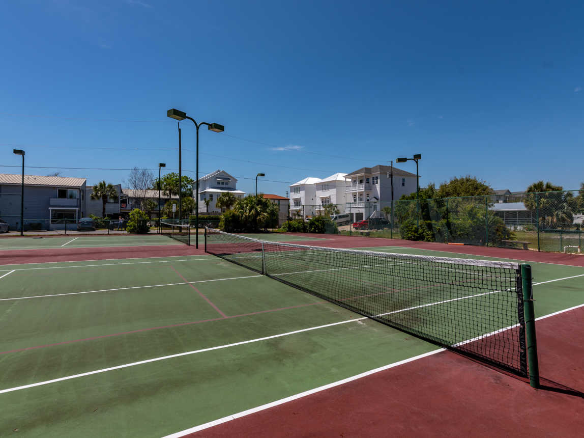 Two Tennis Courts