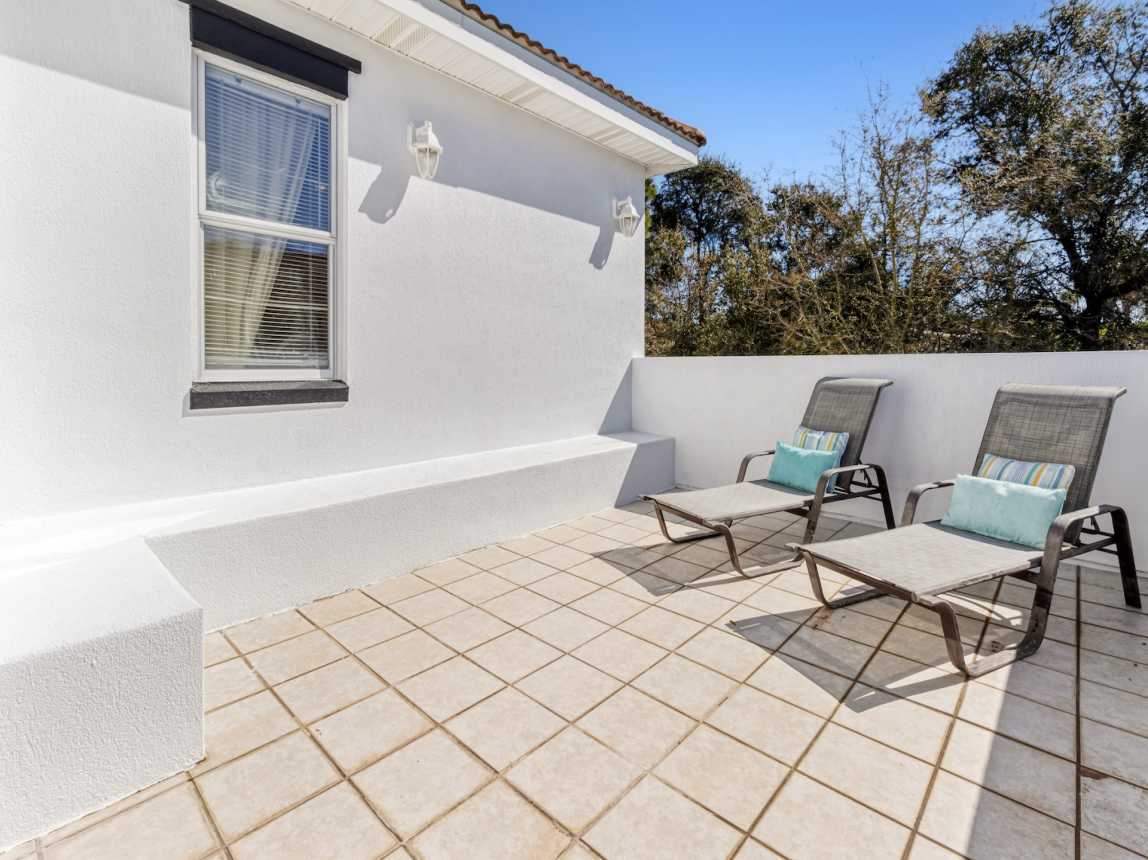 Spacious Sun Deck Off Guest Bedroom