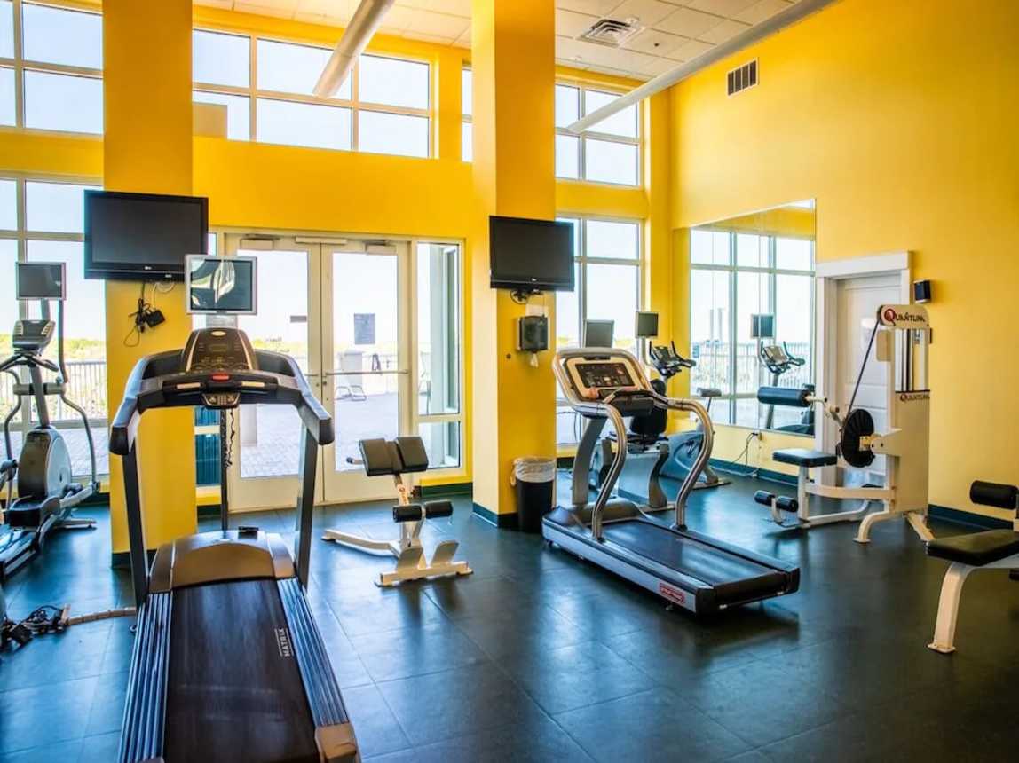 Full Workout facility with updated equipment