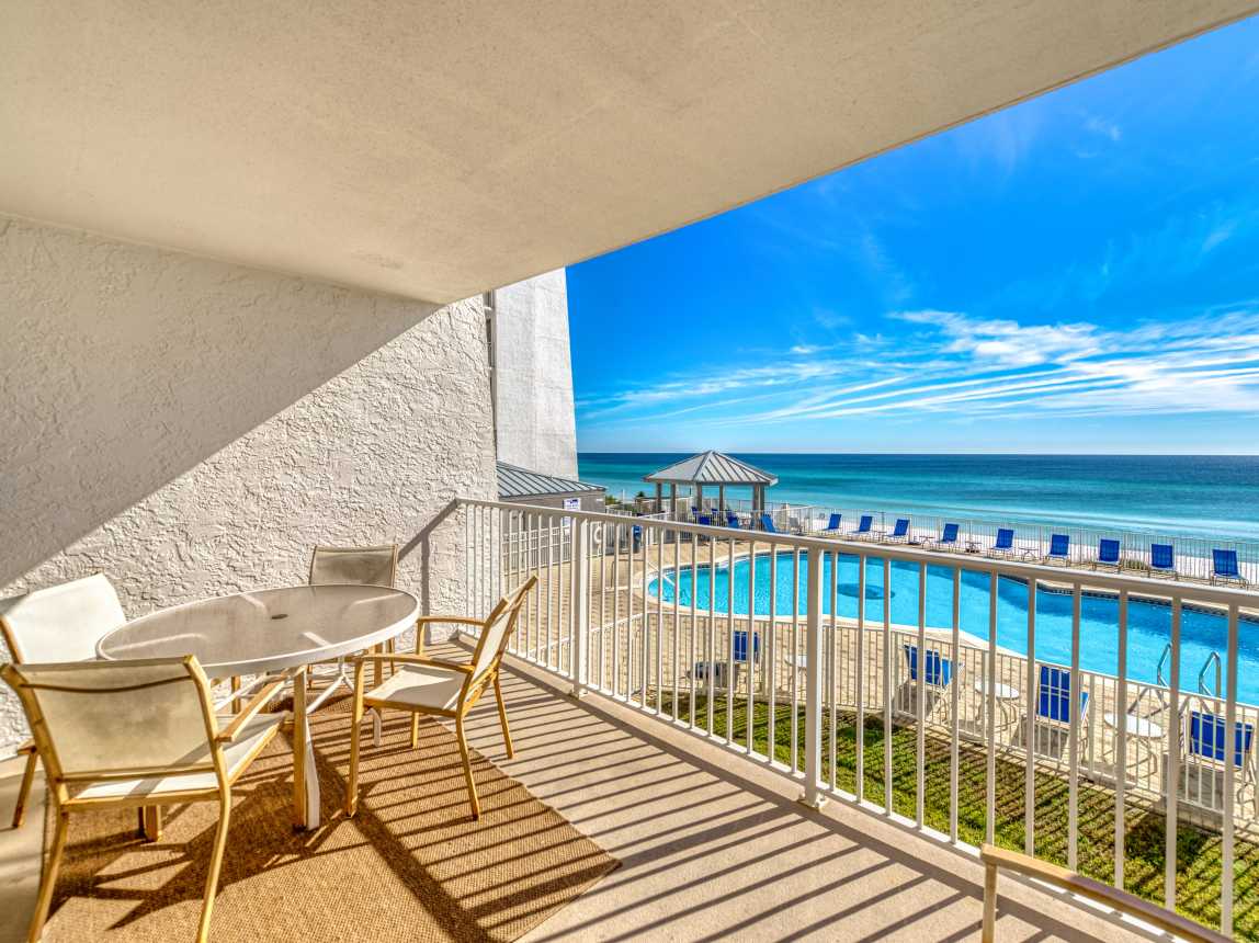 Unwind on your private balcony with fresh sea breezes.