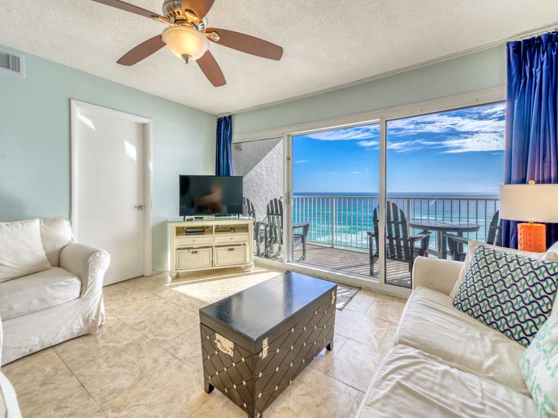 Enjoy stunning Gulf views right from your living room!