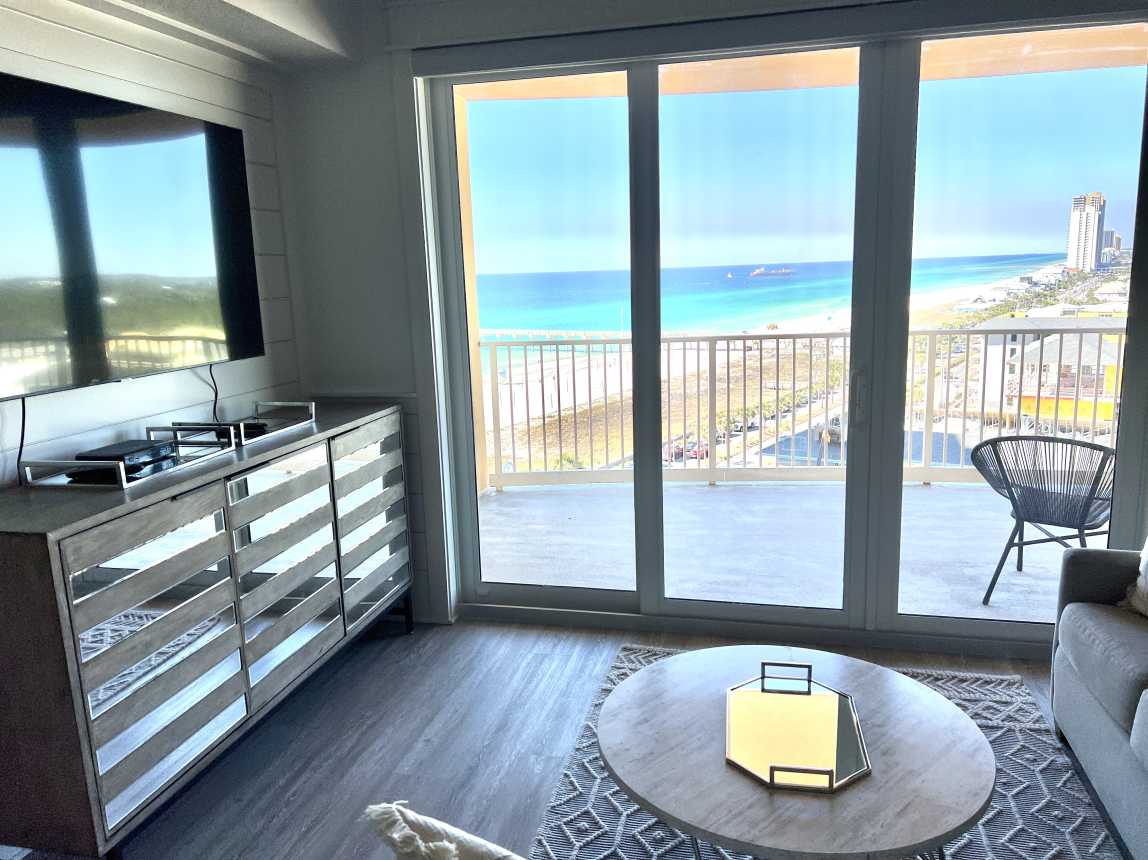 THIS is your actual MERMAID'S MANSION 3- 1004 VIEW from inside out! L>O>V>E>