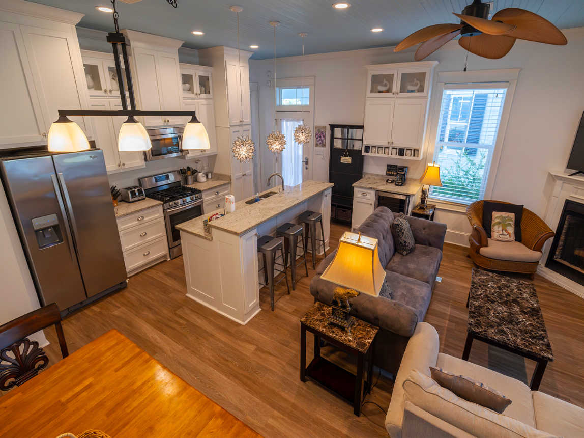 Cottages at Romar C3 Kitchen and Great Room