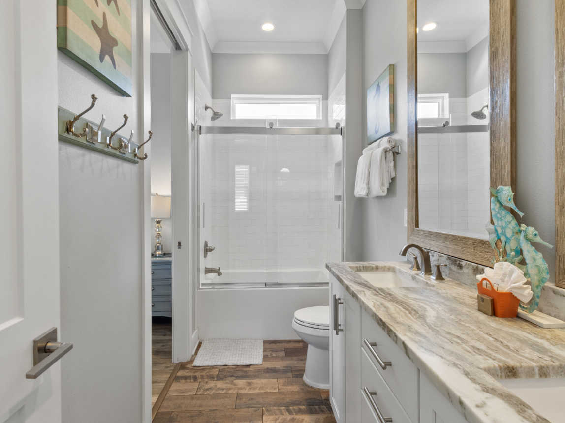 Second Floor Shared Hall Bathroom