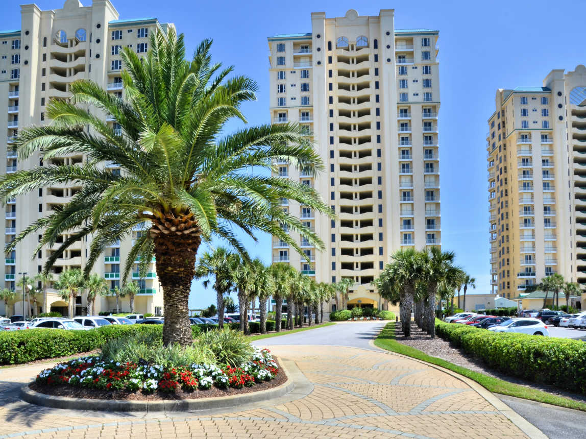 Beach Colony Resort Entrance