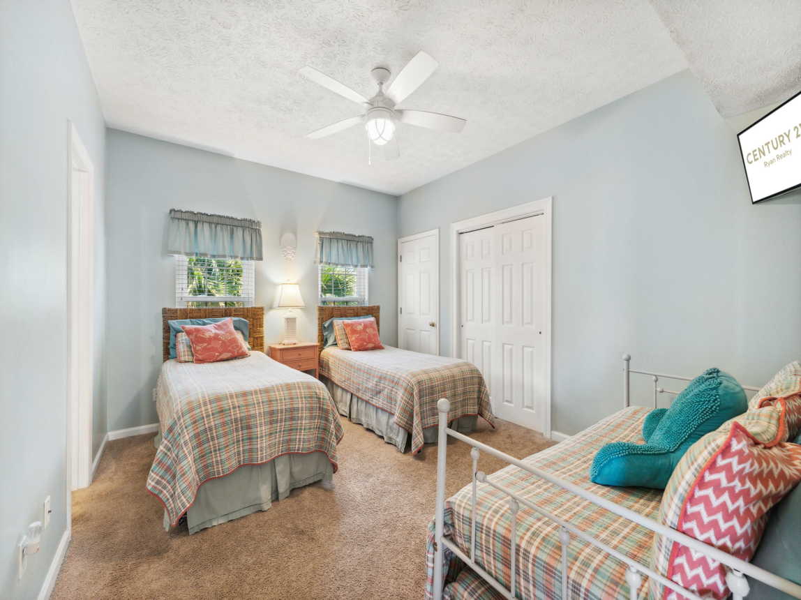 4th bedroom, twins and twin with trundle, total of 4 twins