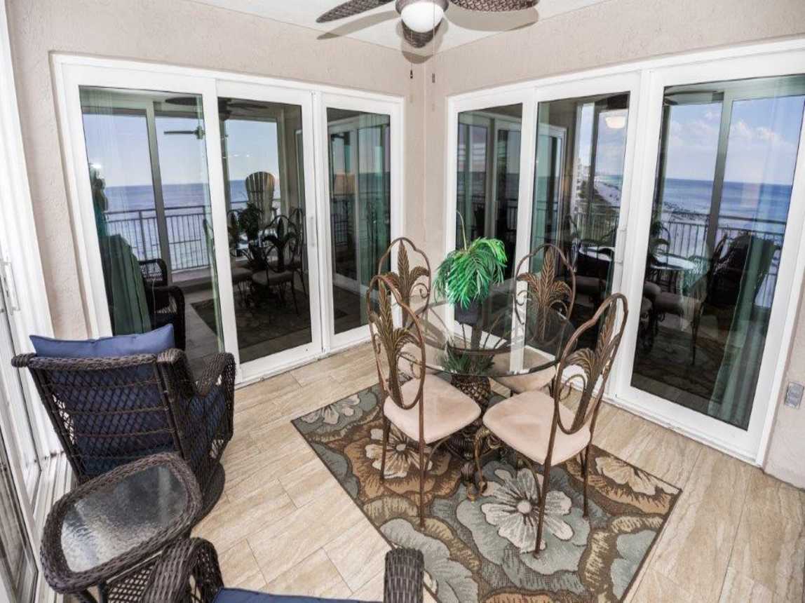 Sunroom with Beach Views