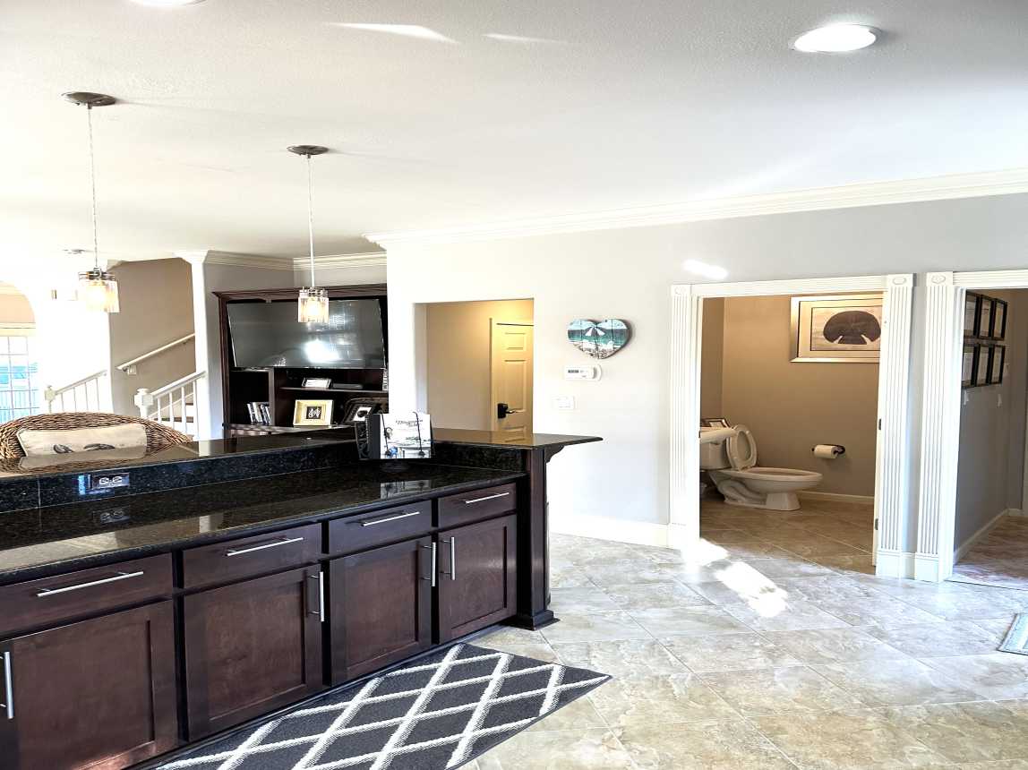 Half bathroom -main level