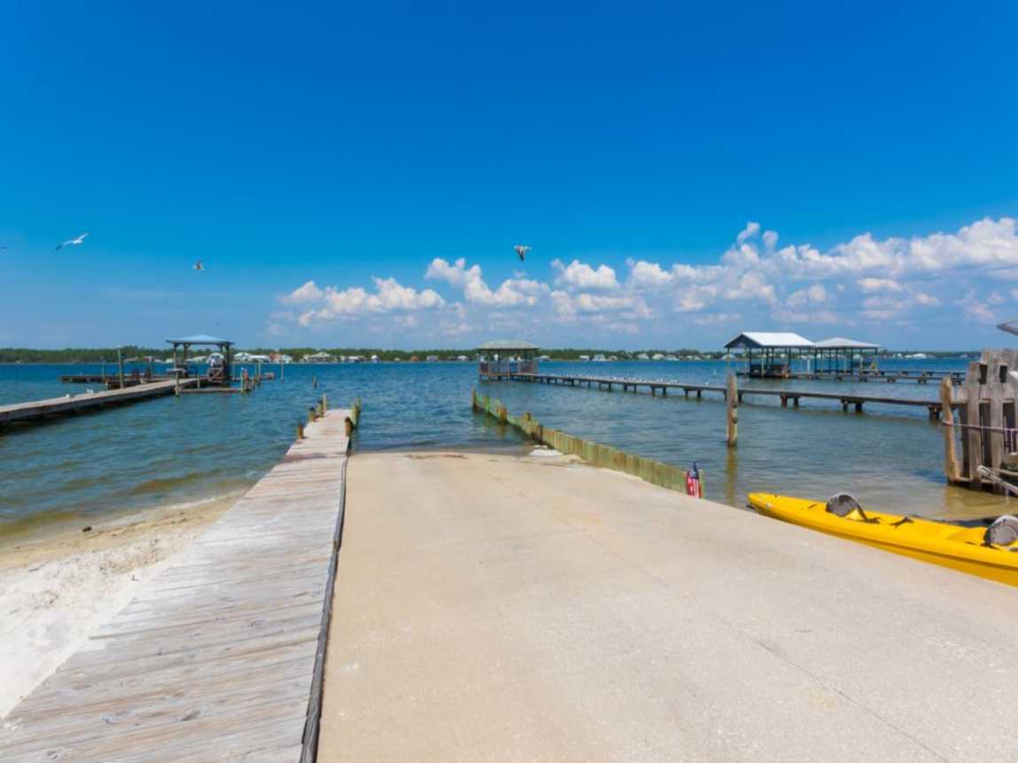 Private Boat Ramp to Lagoon 