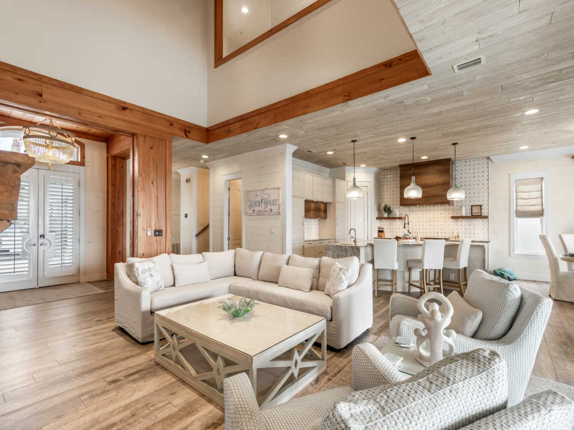 Spacious open floor plan