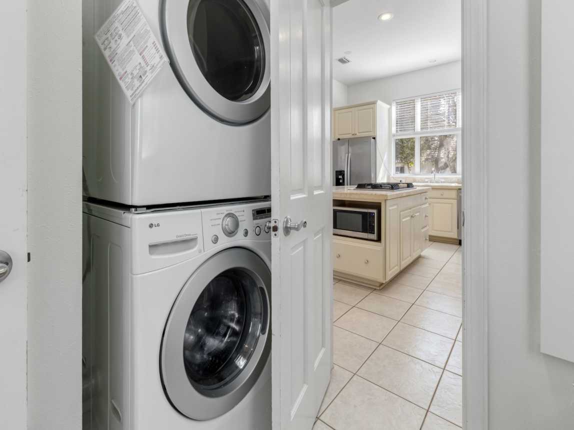 Convenient Laundry Room