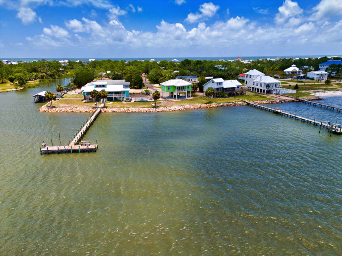 Aerial View of Dock