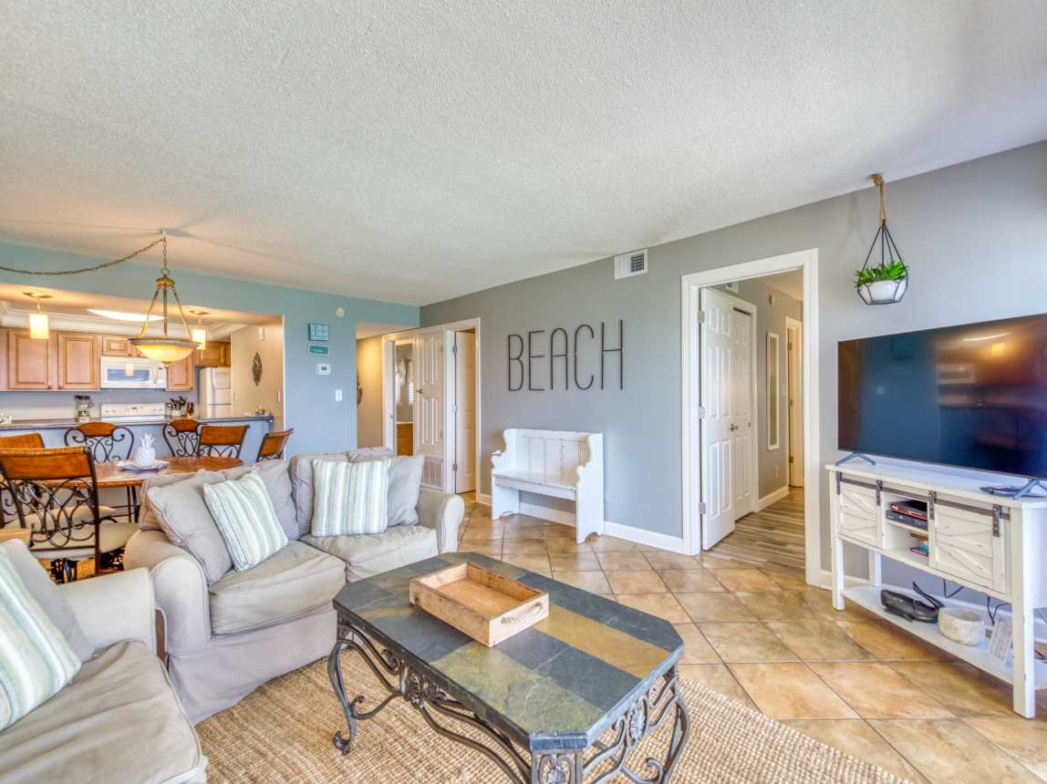 Bright, spacious layout with cozy seating for everyone.