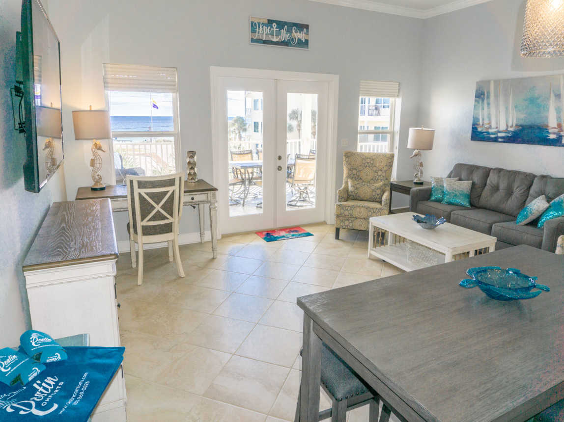 Perfect Coastal View from Kitchen, Dining, Living Areas, and King Master Suites