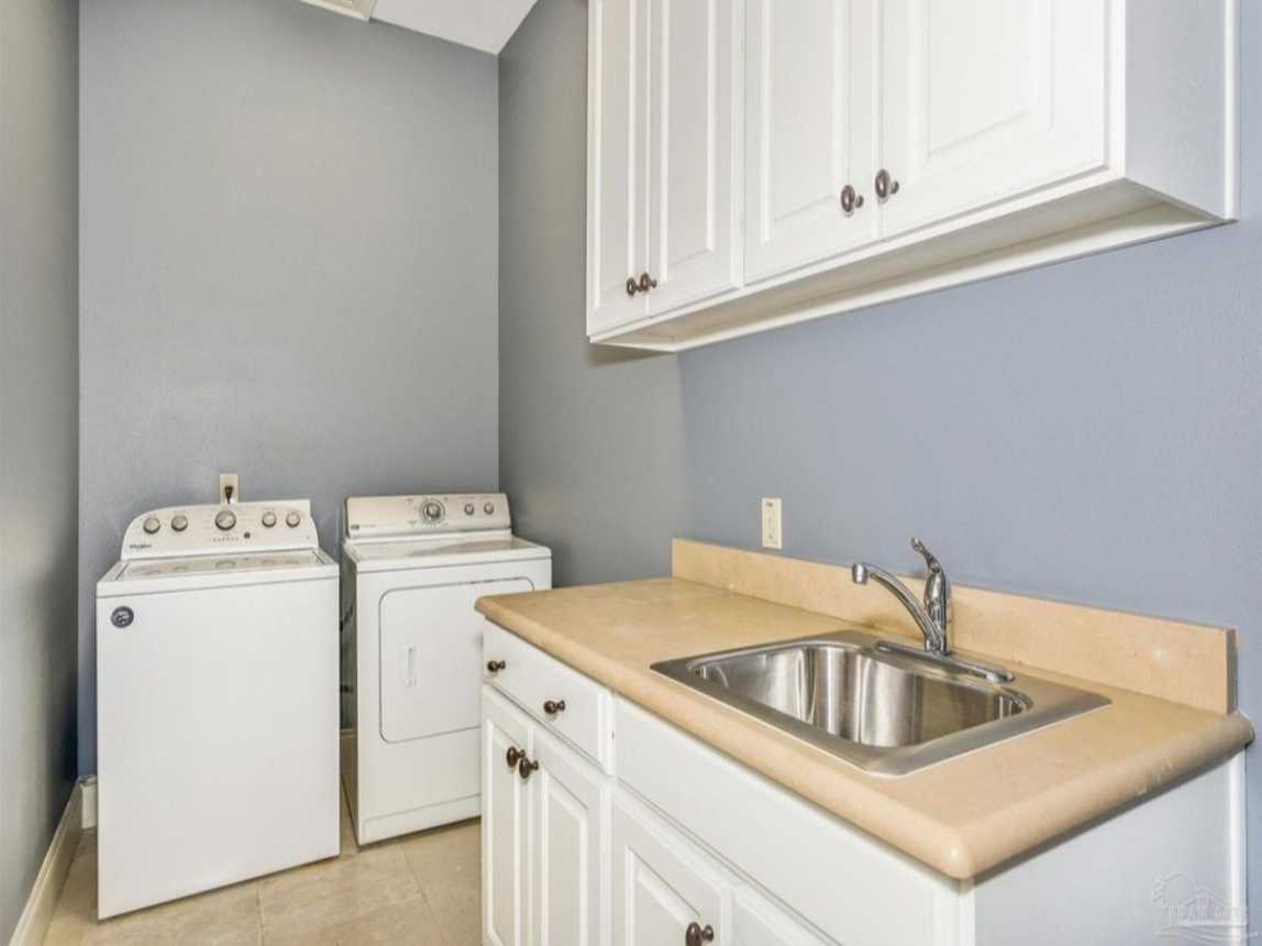 Laundry room currently being redecorated