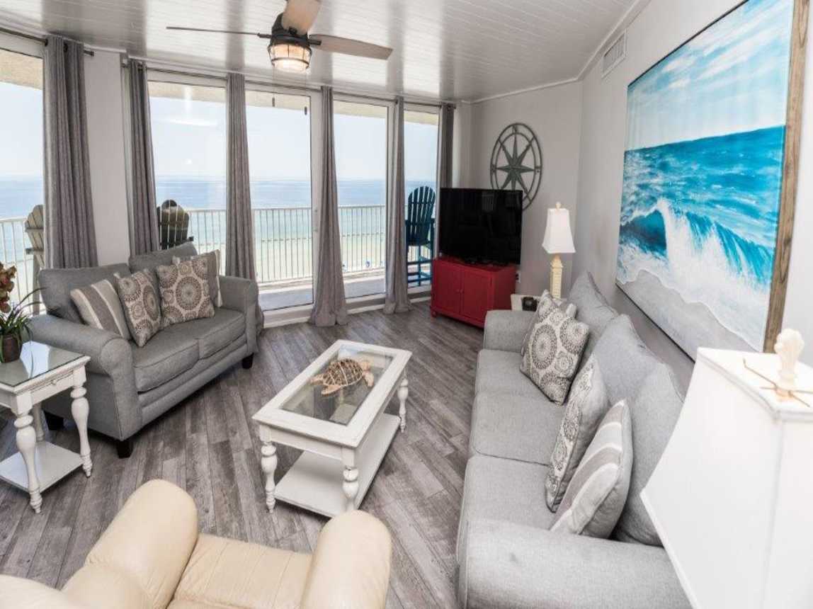 Living Room with Balcony Access