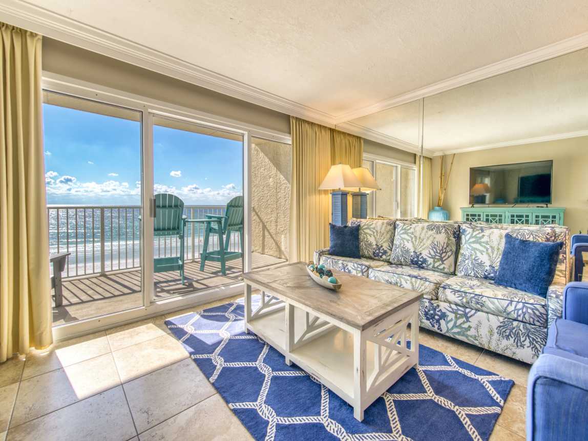 Enjoy stunning Gulf views right from your living room!