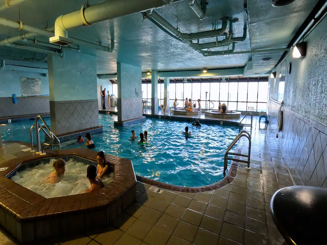 Phoenix X Resort Beachfront Indoor Pool Area