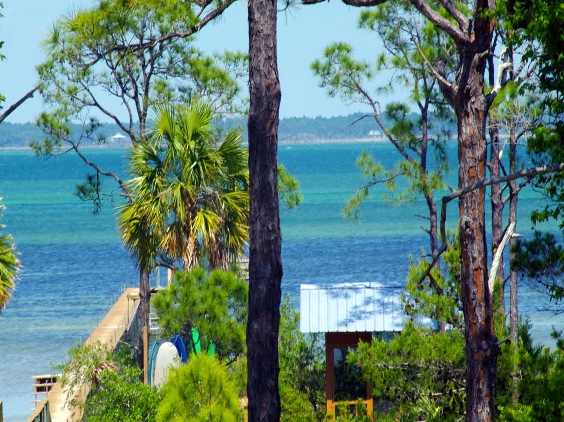 View of St. Joseph's Bay for the back deck.