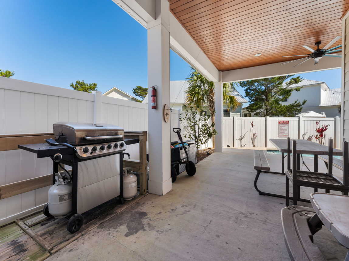 Outside Patio and Grill