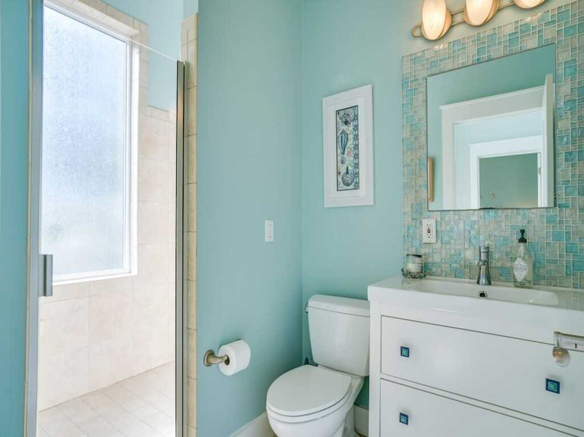 Bathroom with shower