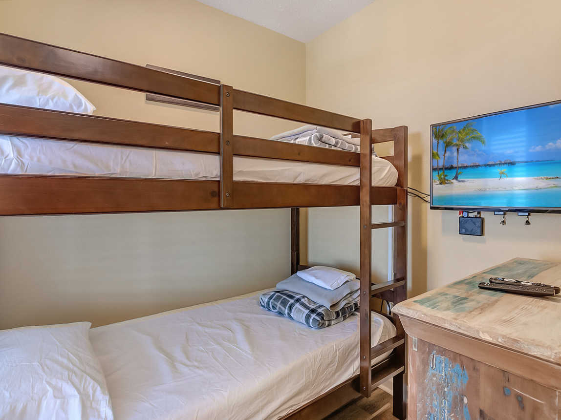 Guest Bedroom #2 with Twin Bunk Beds