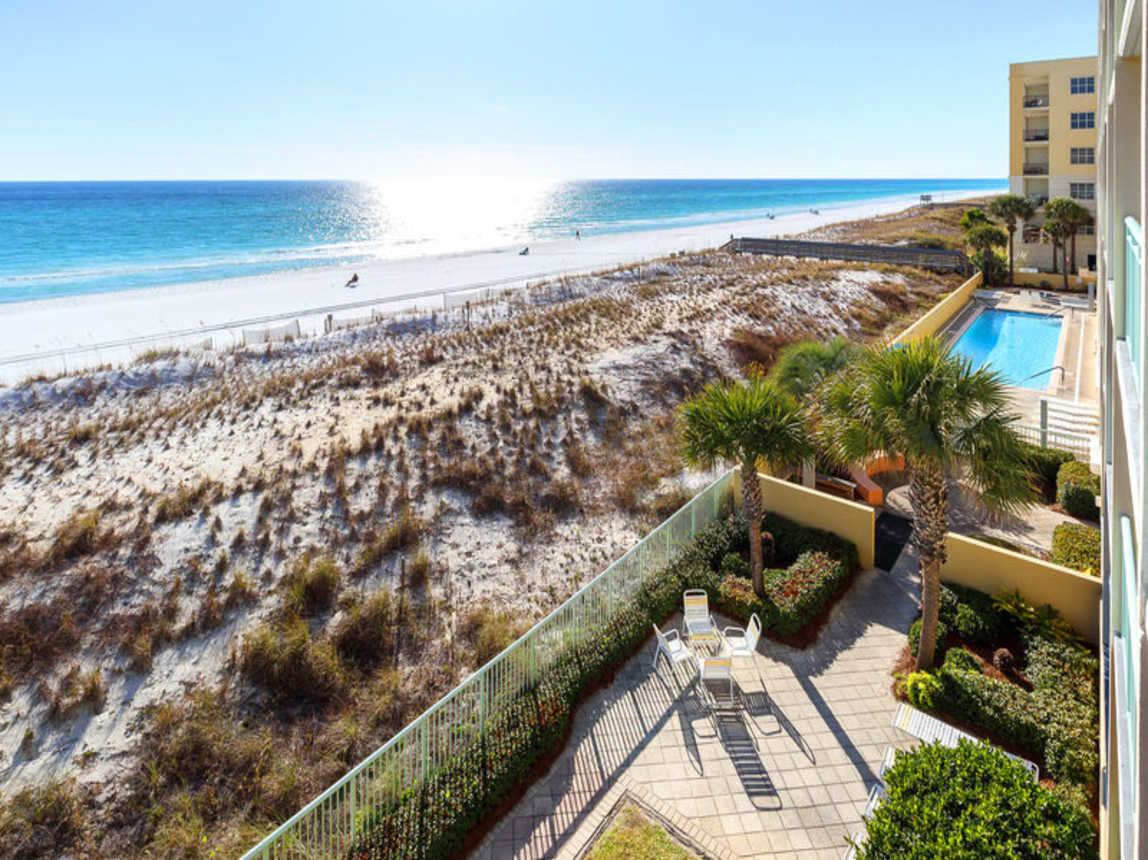 Balcony - 
Pelican Isle 305 Fort Walton Beach Okaloosa Island Vacation Rentals