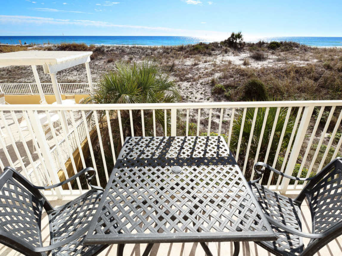 Balcony - 
Gulf Dunes Resort Unit 108 Okaloosa Island Fort Walton Beach FL
