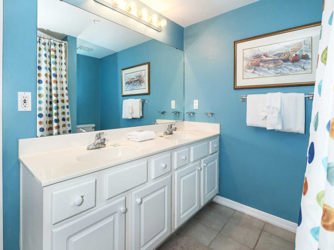 Master Bathroom - 
Gulf Dunes Resort Unit 108 Okaloosa Island Fort Walton Beach FL