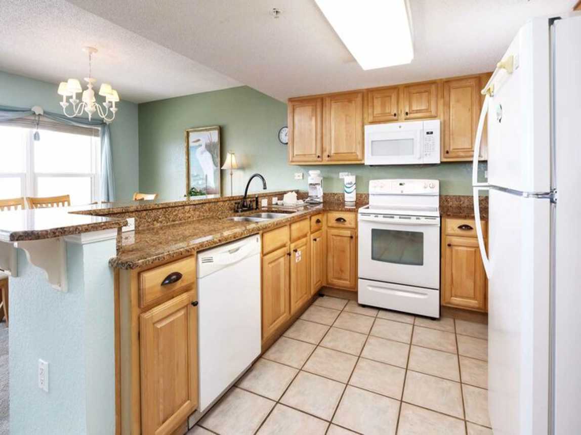 Kitchen - 
Islander Beach Resort, Unit 2005, Okaloosa Island, Fort Walton Beach Vacation Rentals