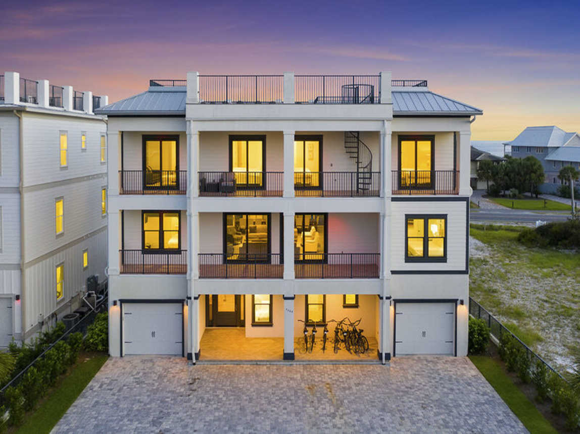 Dune It Up - Pet-Friendly Vacation Rental House with Game Room, Elevator, Golf Cart, Private Pool & Hot Tub and Beach Views from Balcony in Dune Allen Beach, Florida - Five Star Properties Destin/30A